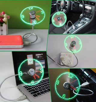 Ventilador USB con Luces LED