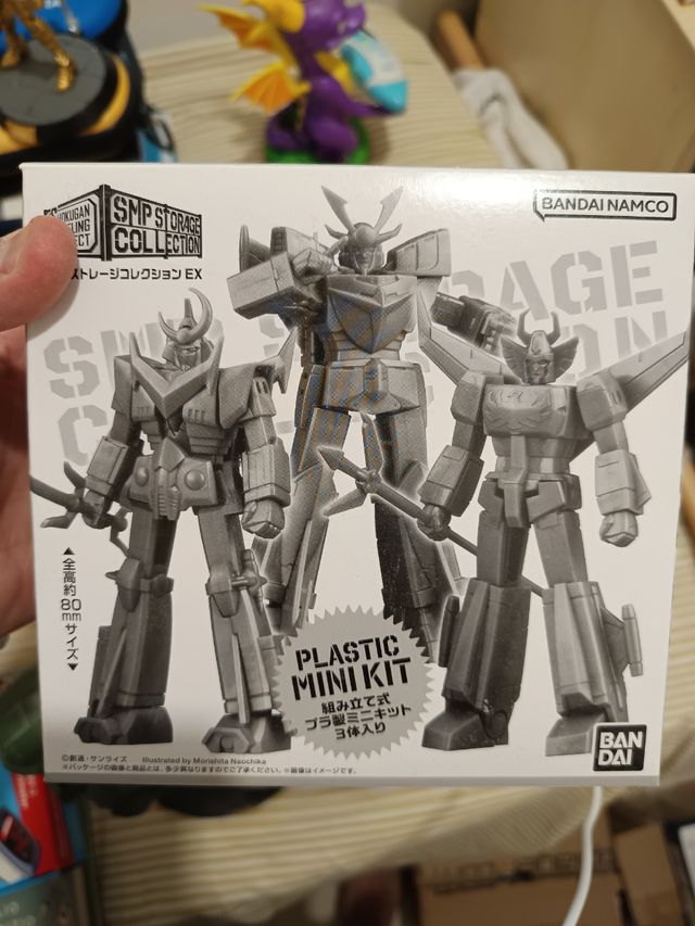 Daitan3, Zambot 3, Trider G7, Bandai mini kit.