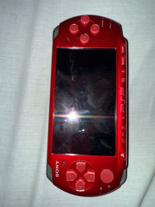 PSP 3000 Sony Roja NEGOCIABLE
