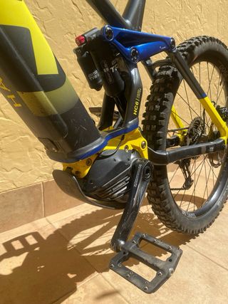 Bicicleta Eléctrica Montaña Amarilla