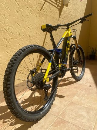 Bicicleta Eléctrica Montaña Amarilla