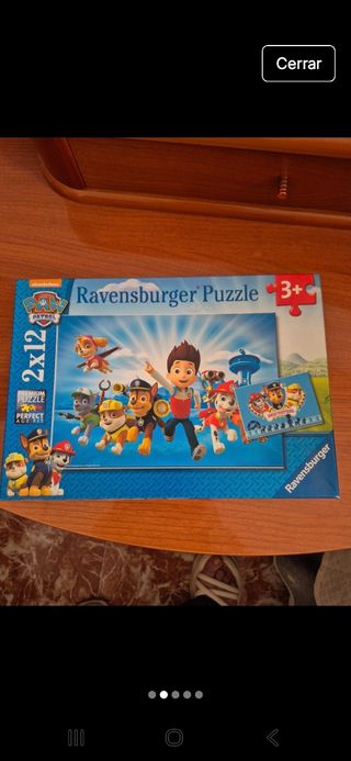 Lote Puzzles Infantiles Paw Patrol y Zoo Mix