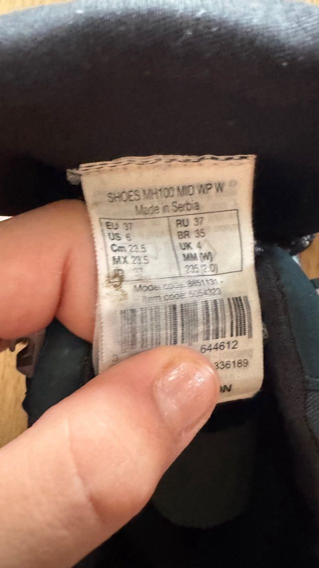 Botas de montaña Quechua MH100WTP