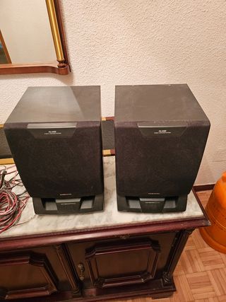 Altavoces Samsung PS 445E + cables (10 metros)