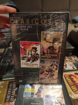 7 DVD  Western Clásico 