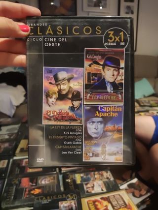 7 DVD  Western Clásico 