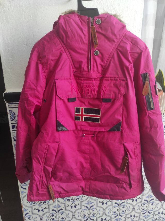 Abrigo Norway Talla 14 Rosa