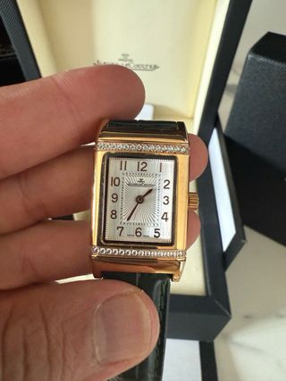 Orologio Jaeger-LeCoultre reverso oro e  Diamanti