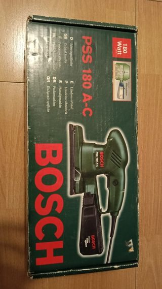BOSCH Lijadora Orbital PSS 180 A-C