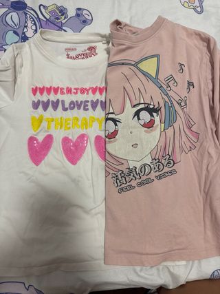 Sudaderas Niña Negra y Morada