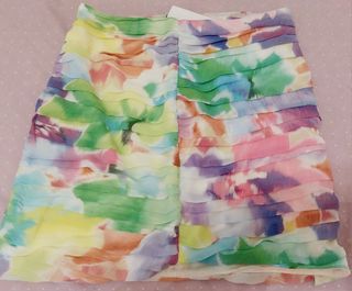 Minifalda Zara multicolor