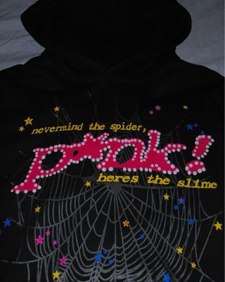 Sudadera Sp5der Negra