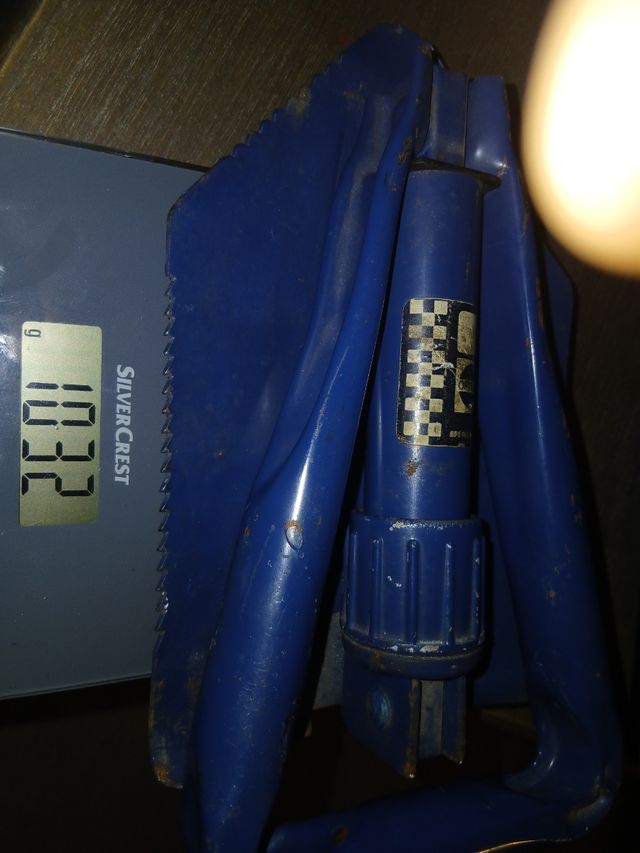 Pala de Montañismo Plegable Azul