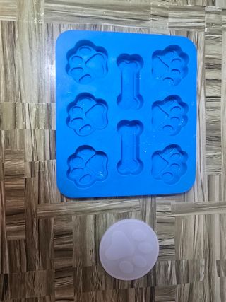 Moldes Silicona Patas Perro y Hueso