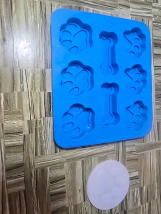 Moldes Silicona Patas Perro y Hueso