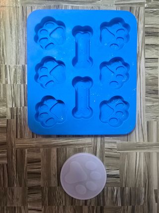 Moldes Silicona Patas Perro y Hueso