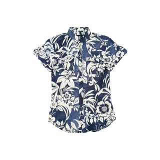 Camicia Dolce & Gabbana Hawaii Blu/Bianco