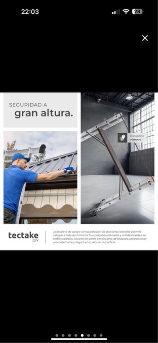 Andamio Escalera Plegable