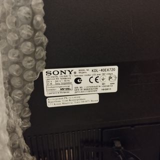 TV Sony Bravia LCD Digital Negra