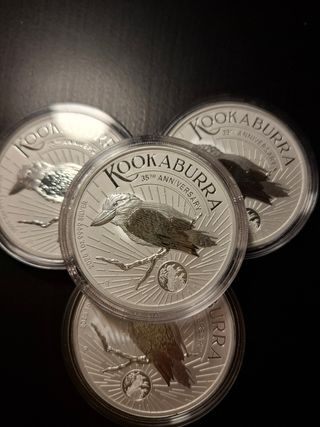 Onza Kookaburra 35 Aniversario Plata