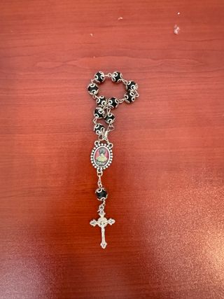 Lote objetos religiosos y devocionales antiguos