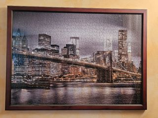 Puzzle Skyline New York City Notte