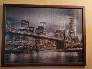 Puzzle Skyline New York City Notte