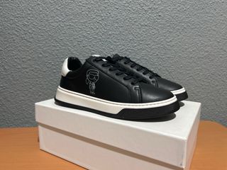 Zapatillas Karl Lagerfeld Niños Negras y Blancas