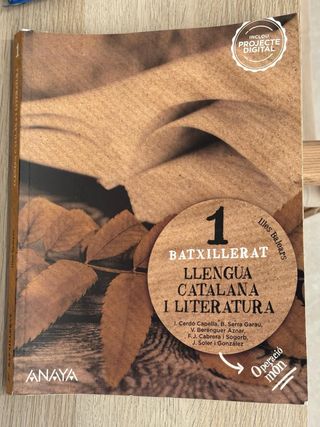 Llengua catalana i literatura 1.
