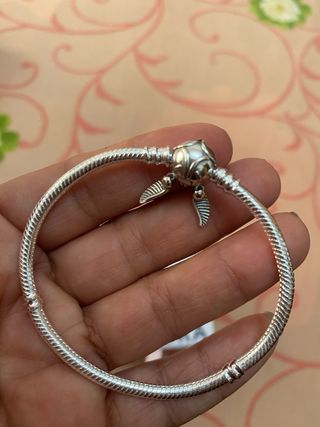 Pulsera estilo  Pandora Snitch Harry Potter Plata
