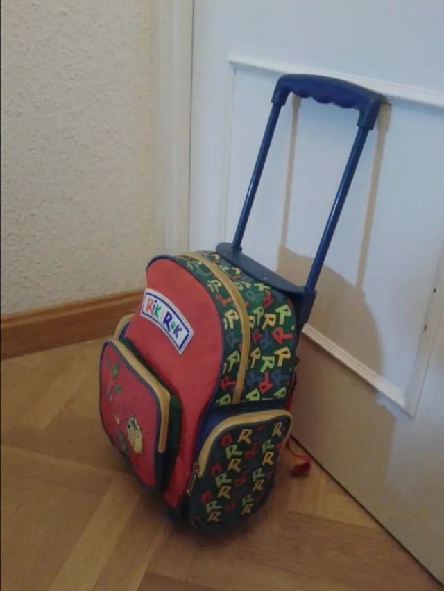 Mochila infantil Rik-Rok con ruedas