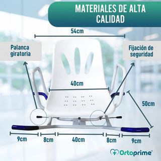 Ortopedia: silla de Bañera