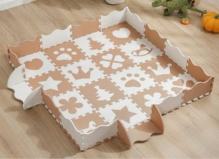 Tappeto puzzle per bambini 142x142 cm