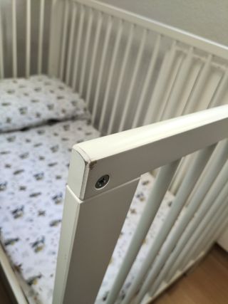 Cuna convertible en cama