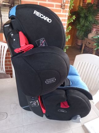 Silla de coche Recaro azul