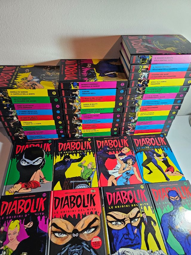 Diabolik Le Origini Del Mito - Completo 51 volumi