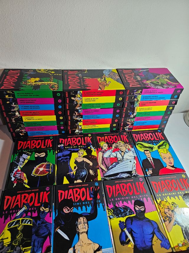 Diabolik Le Origini Del Mito - Completo 51 volumi