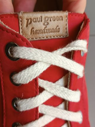 Paul Green Sneakers Rosse Pelle 40