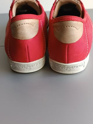 Paul Green Sneakers Rosse Pelle 40