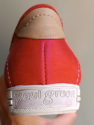 Paul Green Sneakers Rosse Pelle 40