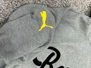 Puma Borussia Dortmund BVB Gray Hoodie – Size S