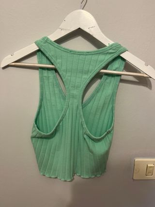 Top verde Pull&Bear talla S