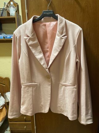 Chaqueta elegante rosa