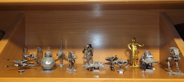 13 Maquetas Star Wars Metal Earth