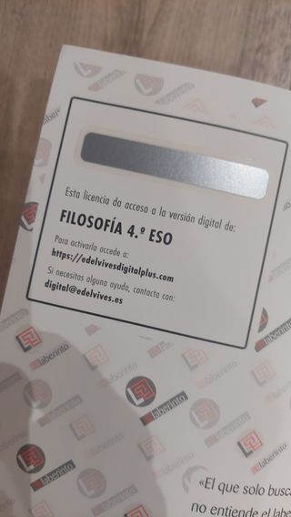 Filosofía 4° ESO