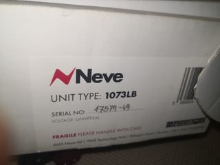 Previo de microfono Neve 1073LB averiado