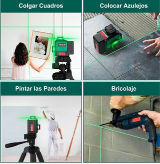 Nivel Láser Hychika 360° 12 Líneas TQ1208A