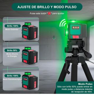 Nivel Láser Hychika 360° 12 Líneas TQ1208A