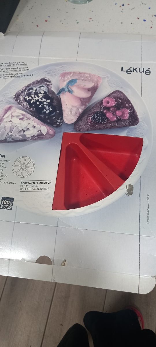 Lekue Molde de Silicona para Porciones, en su caja