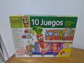 Juego Interactivo Lisciani 10 Juegos Carolina